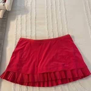 Lulu coral skirt